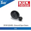 Ground Spur Gears SSG
