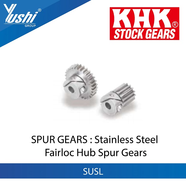 Stainless Steel Fairloc Hub Spur Gears