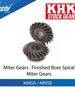 Ground Spiral Miter Gears