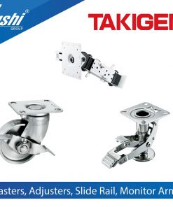 Casters, Adjusters, Slide Rail, Monitor Arms